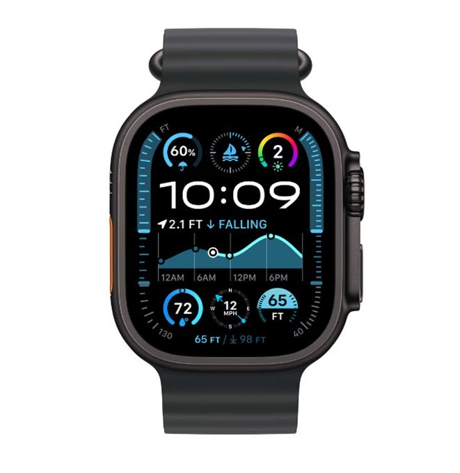Apple Watch Ultra2 Skärmskydd 49 mm 6-pack - NANOGLAS